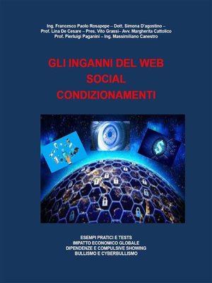 cover image of Gli inganni del web social condizionamenti